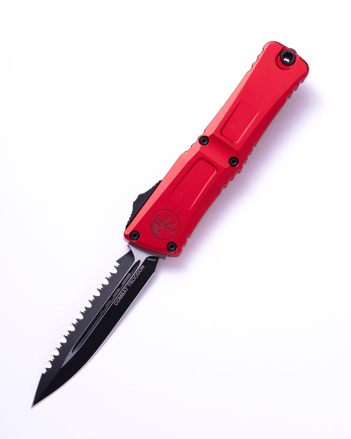 COMBAT TROODON GEN III D/E BLACK FULL SERRATE RED (1142-3RD)
