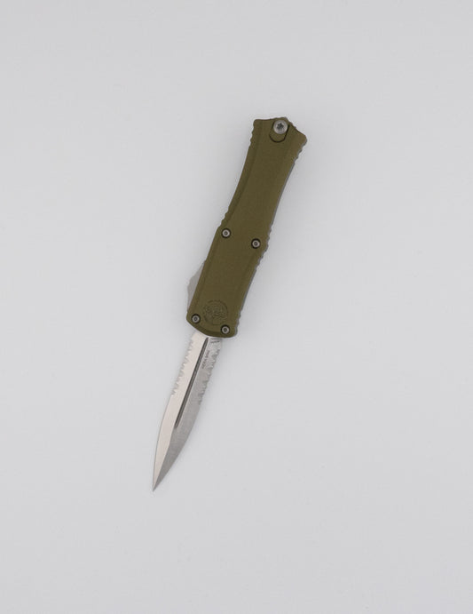 HERA II MINI D/E SATIN PART SERRATE OD GREEN (1702M-5OD) FACTORY SECOND