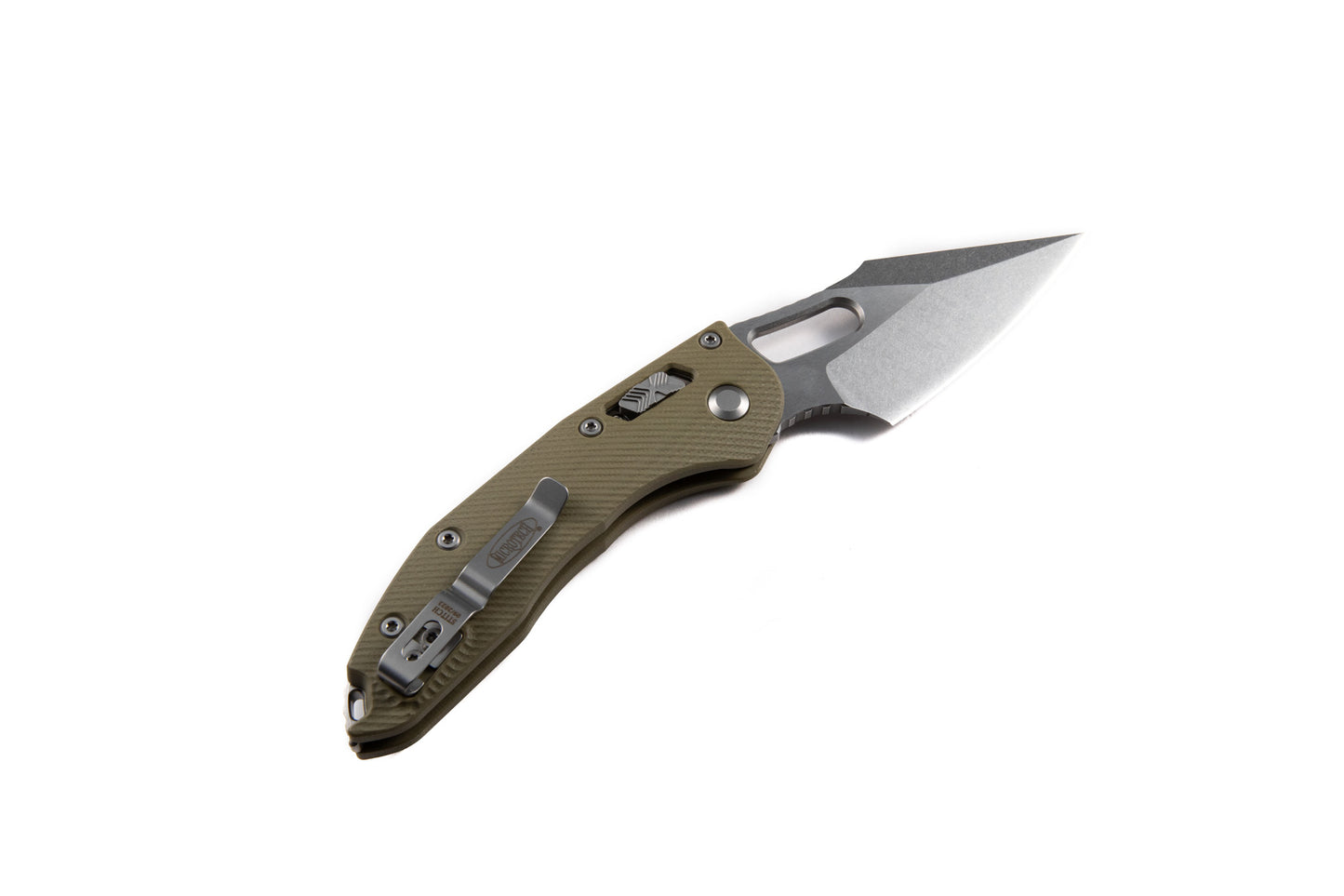 Stitch RAM-LOK™ OD Green Fluted G10 Stonewash Standard (169RL-10FLGTOD) FACTORY SECOND